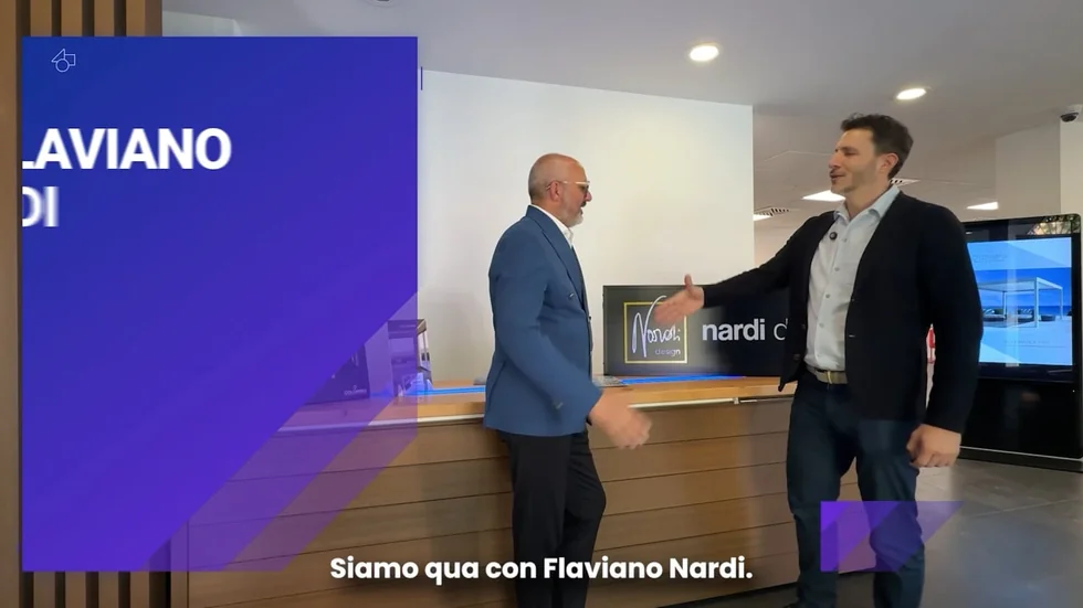 Flaviano Nardi, CEO Tecnombra, nella testimonianza video